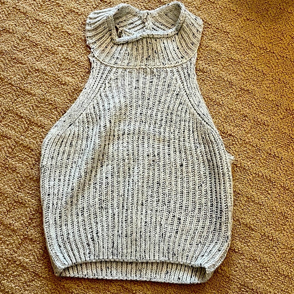 Knit tank top